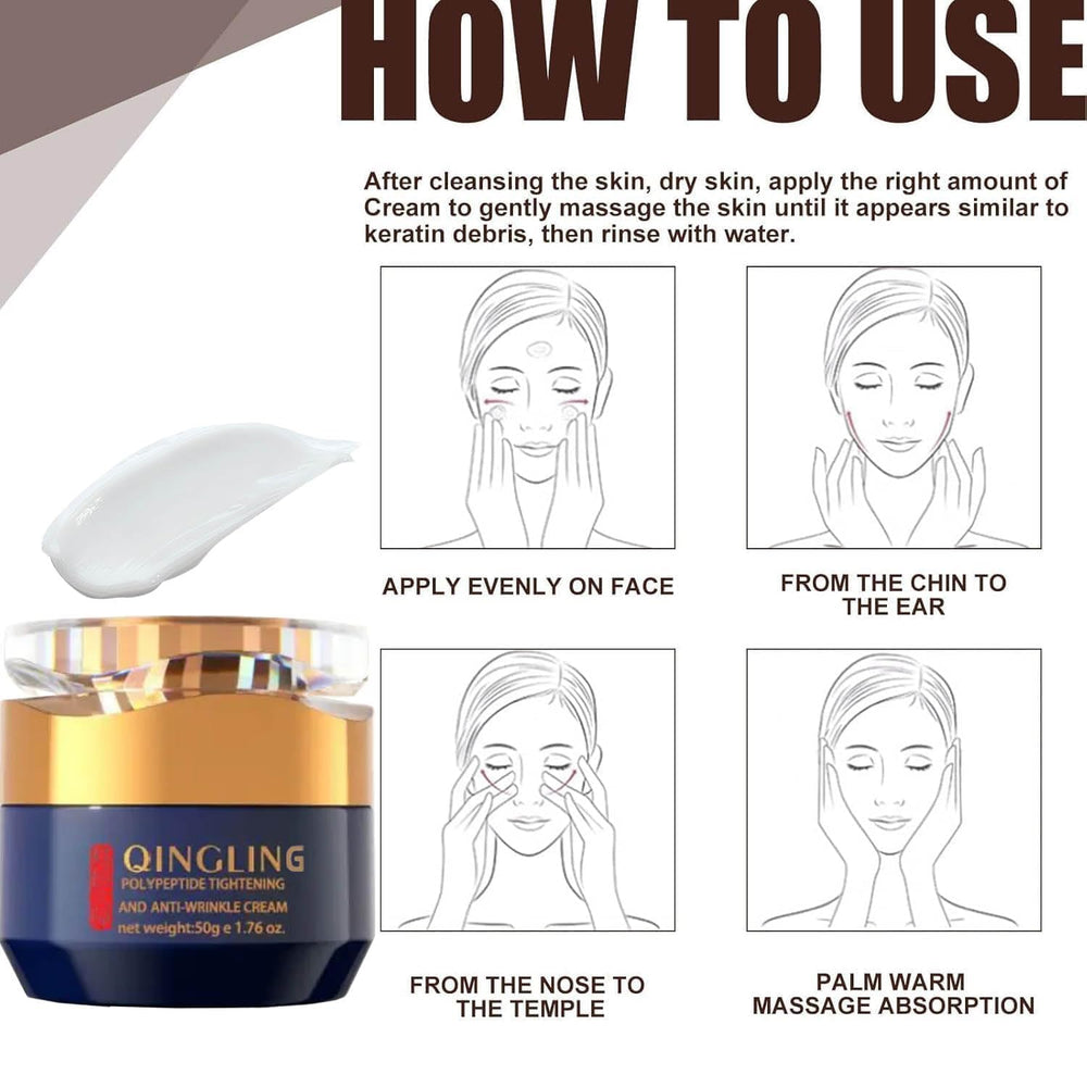 GROHESE Qingling face cream quick absorption leaves skin comfortable quickly