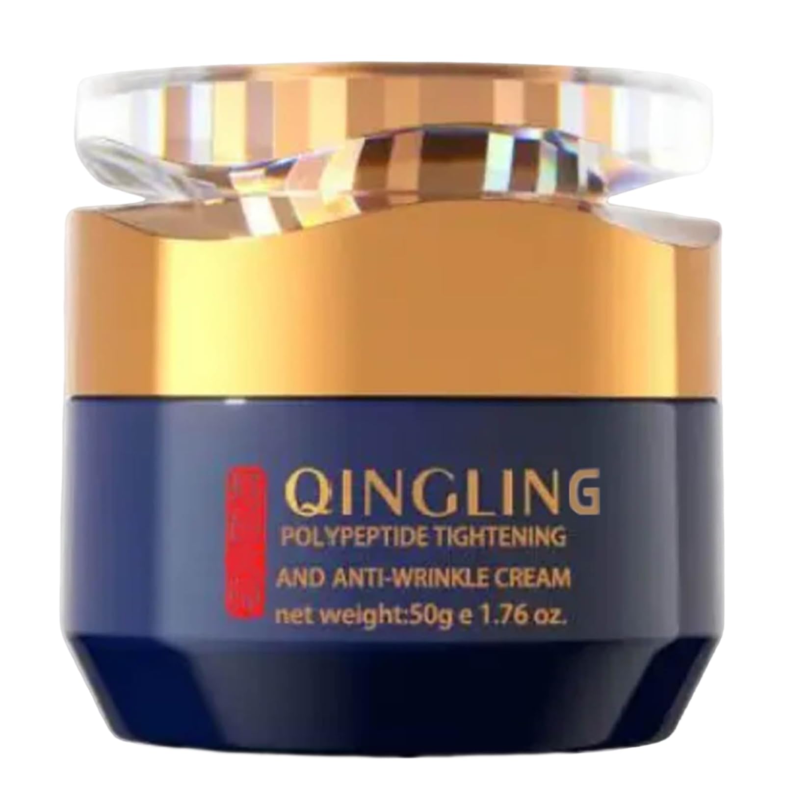 GROHESE Qingling Face Cream bottle pump shows fast-absorbing formula for daily skincare.