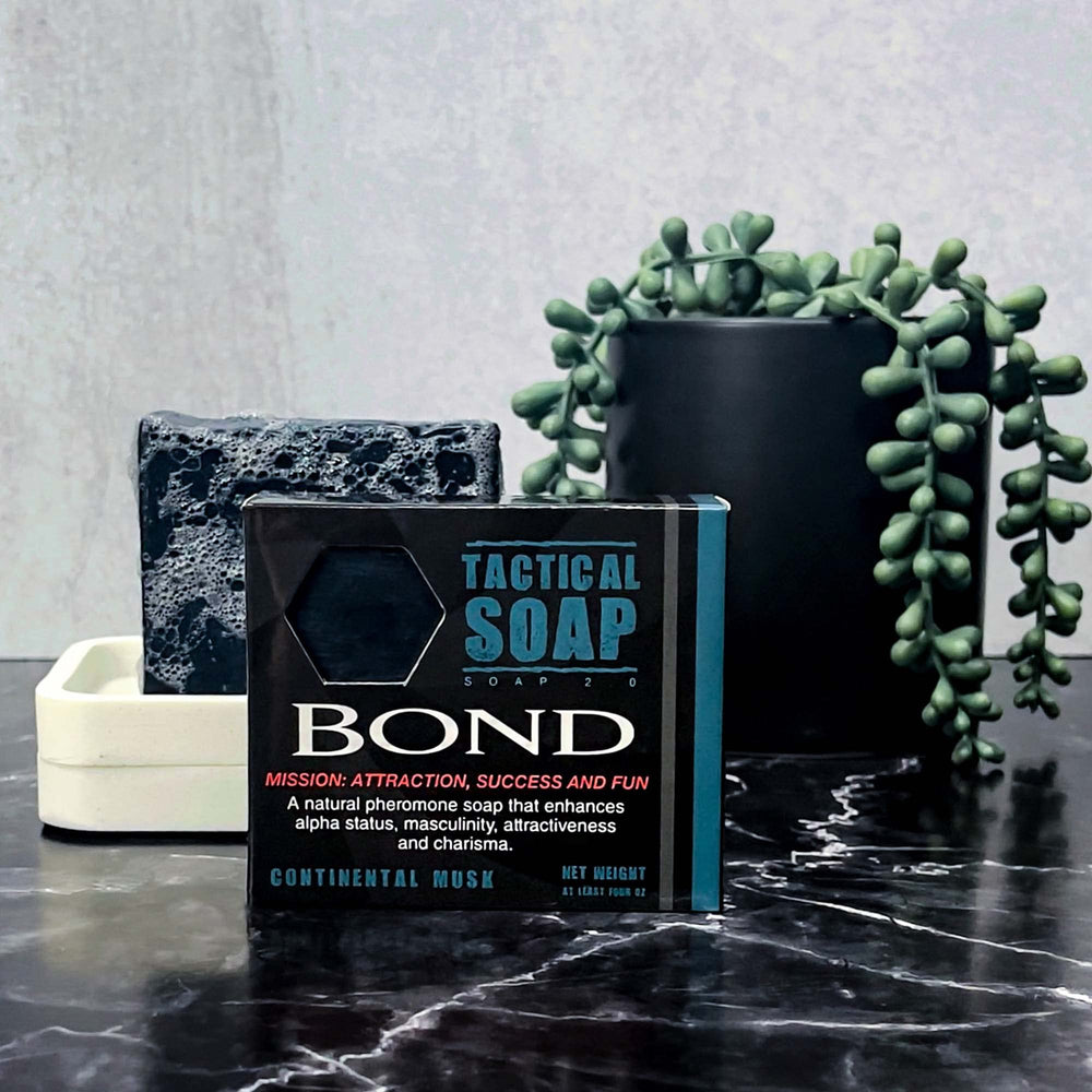 Grondyke Tactical Soap natural ingredients keep skin clean without harsh chemicals.
