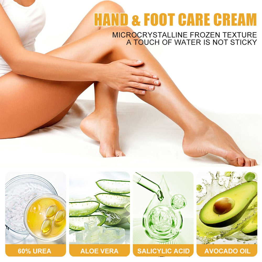 Grospe 60% Urea Foot Cream packaging with travel-friendly 1.41oz size