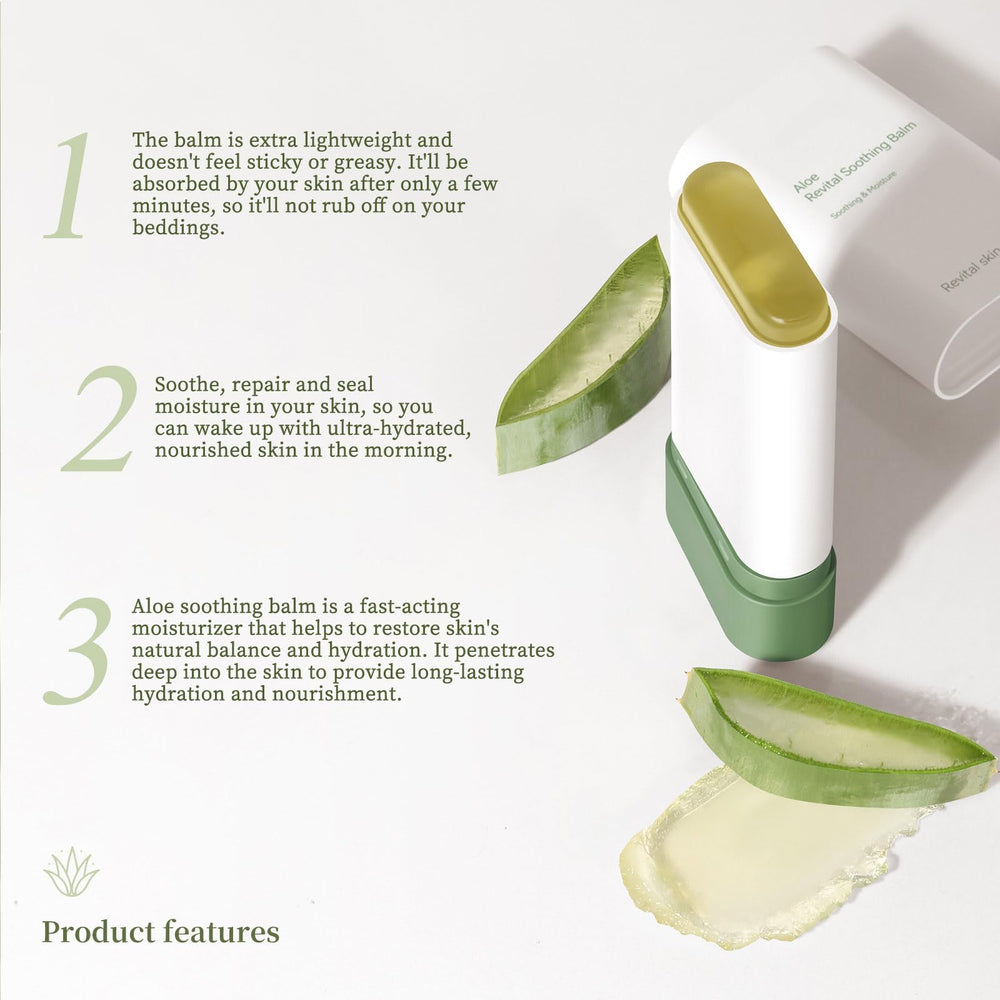 Grospe Aloe Vera Gel Stick delivers quick hydration for plump, supple skin