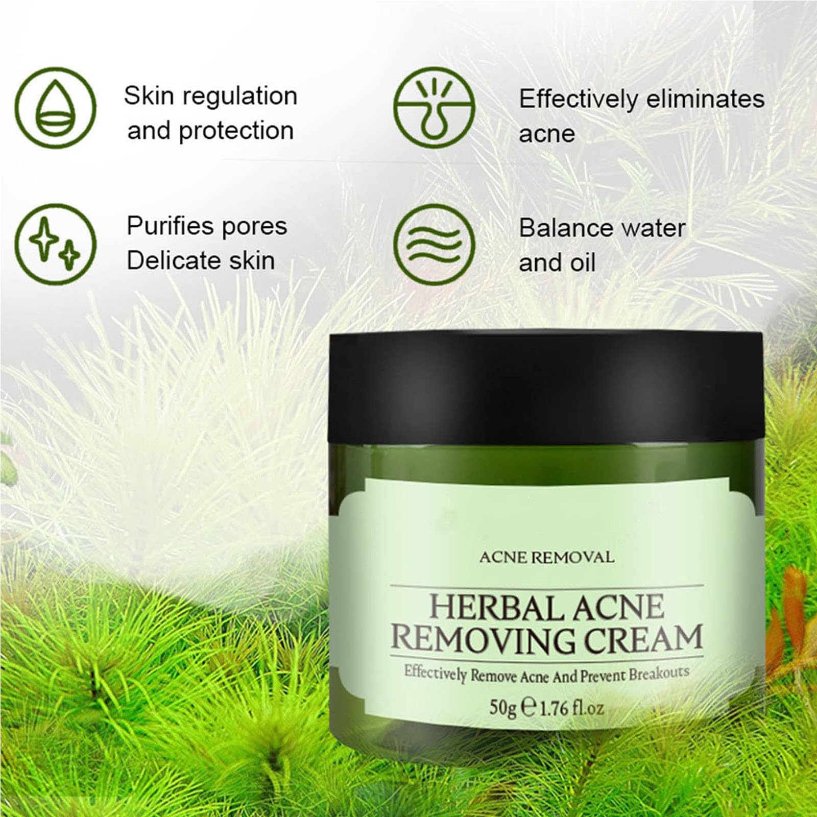 Grospe face cream texture swirl demonstrates lightweight hydration for all-day comfort