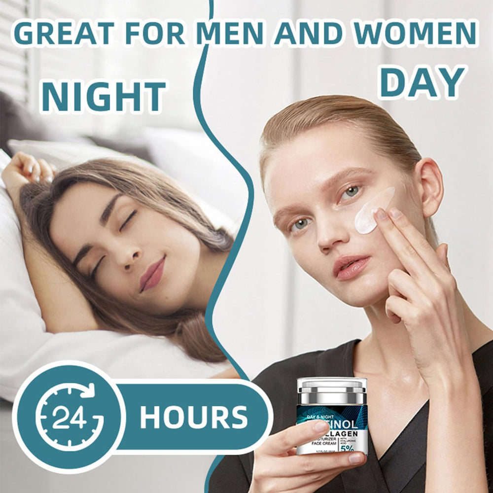 Grospe Face, neck, and decolletage application demonstrates versatile use.