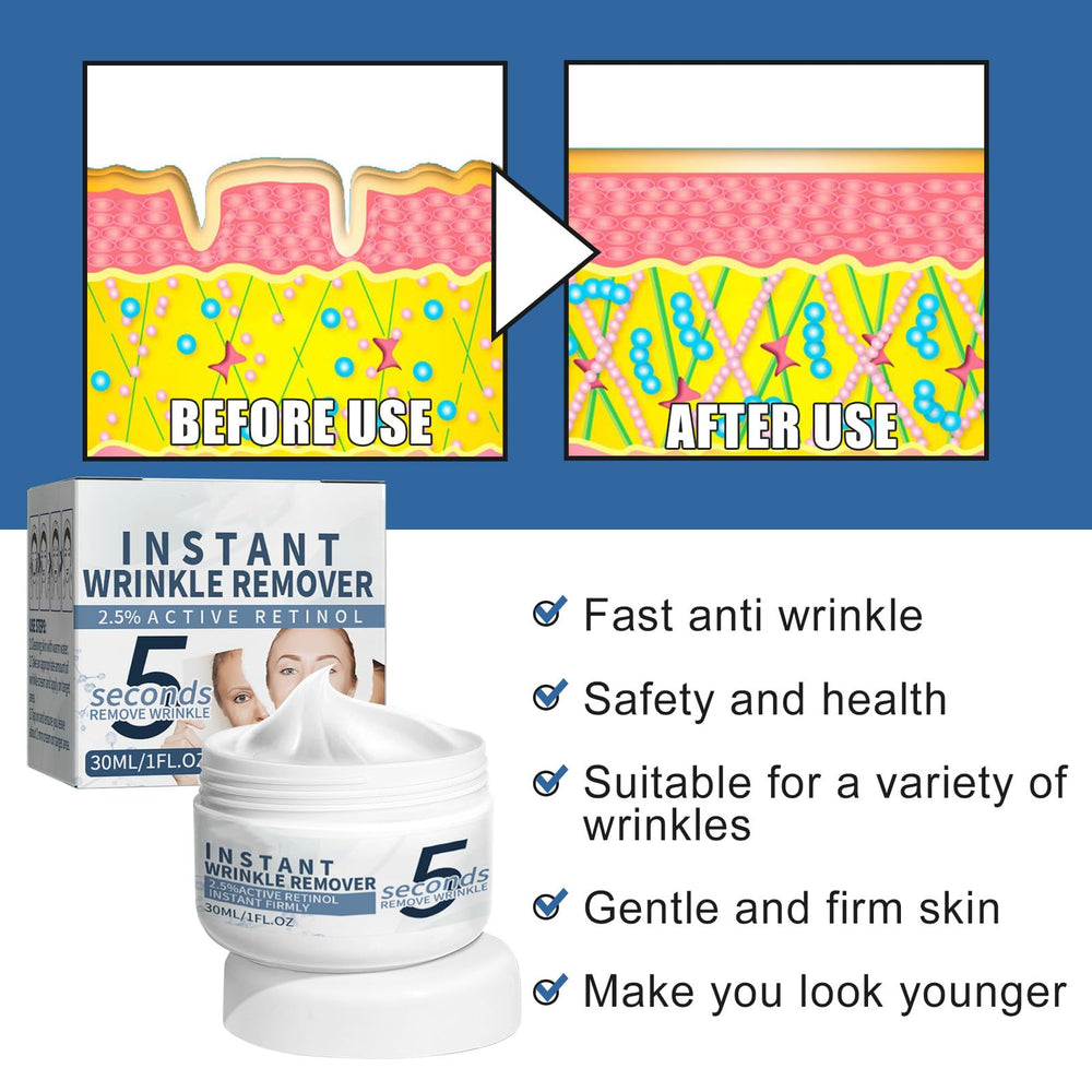 Grospe cream being massaged upward to firm the skin