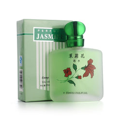 Grospe Jasmine Perfume bottle highlights pure jasmine aroma for all-day wear.