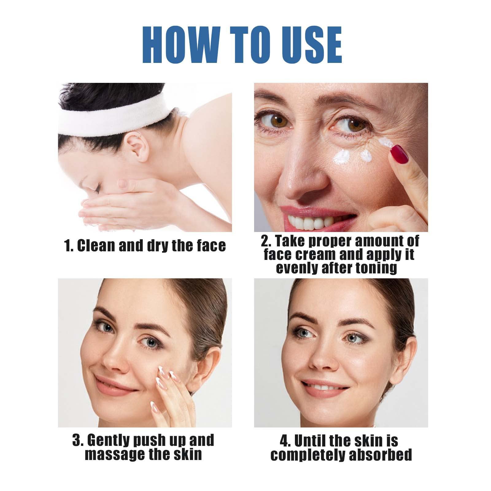 Bottle label highlights retinol benefits for anti-aging skin care