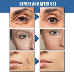 Silky texture of Grospe Retinol cream swatched on skin