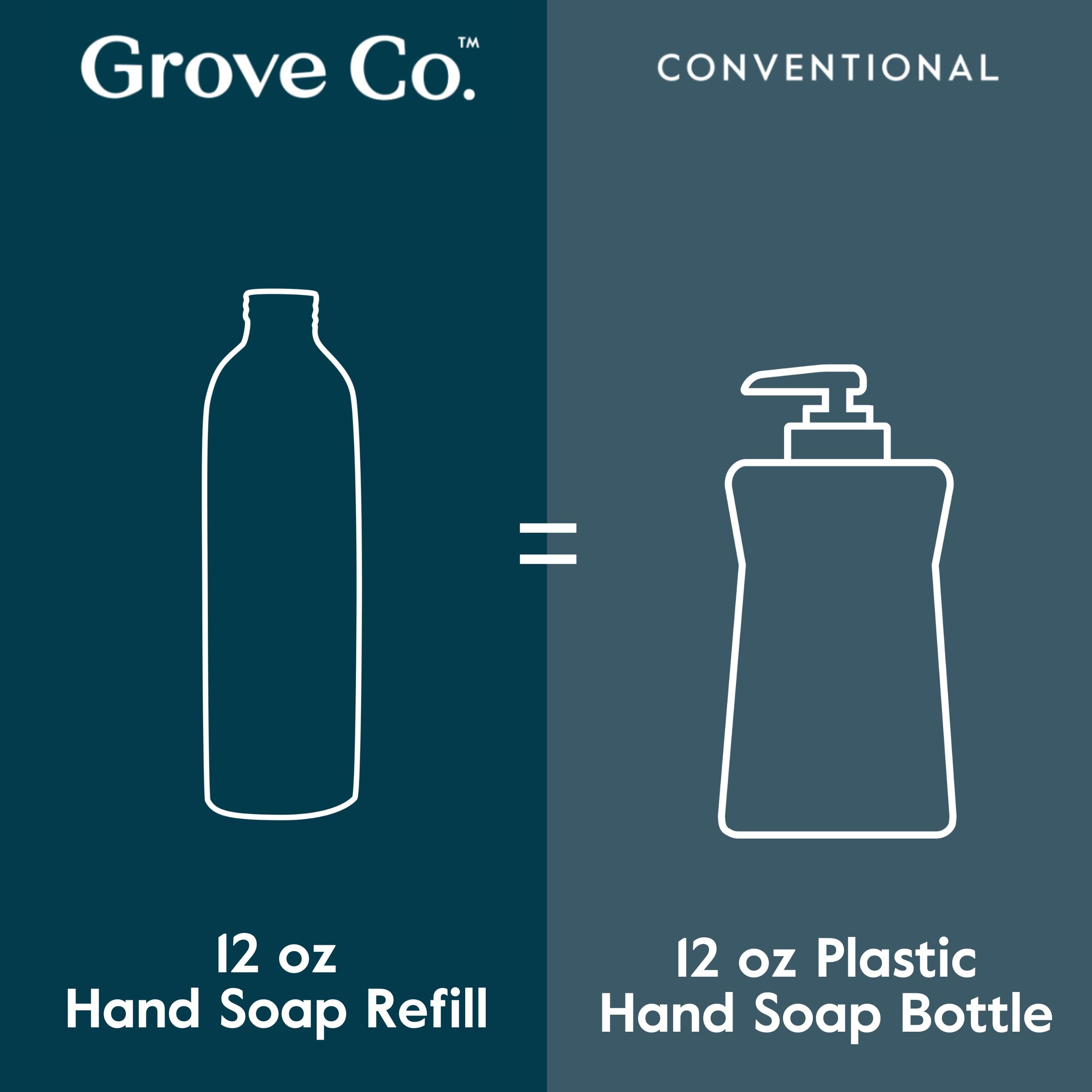 Grove Co. natural fragrance with essential oils for a balanced aroma.