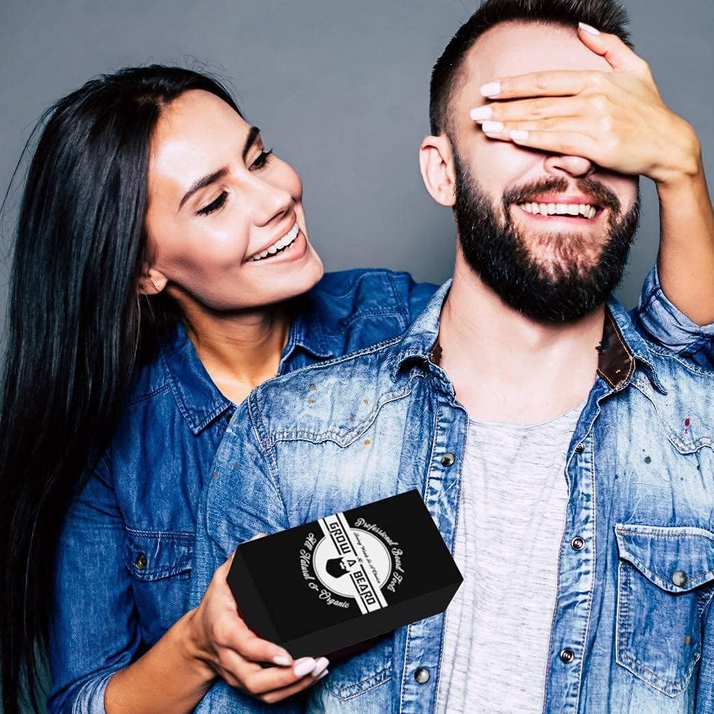 Grow Alpha Beard gift-ready packaging ideal for him