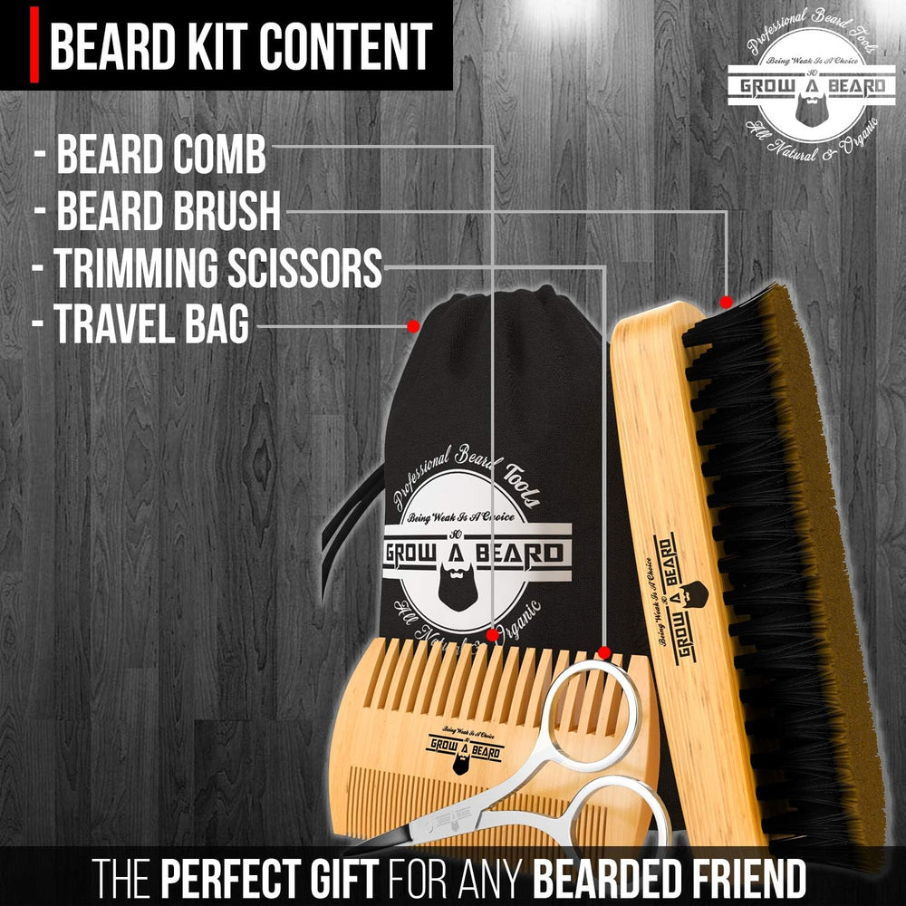 Grow Alpha Beard travel bag compact case for storage