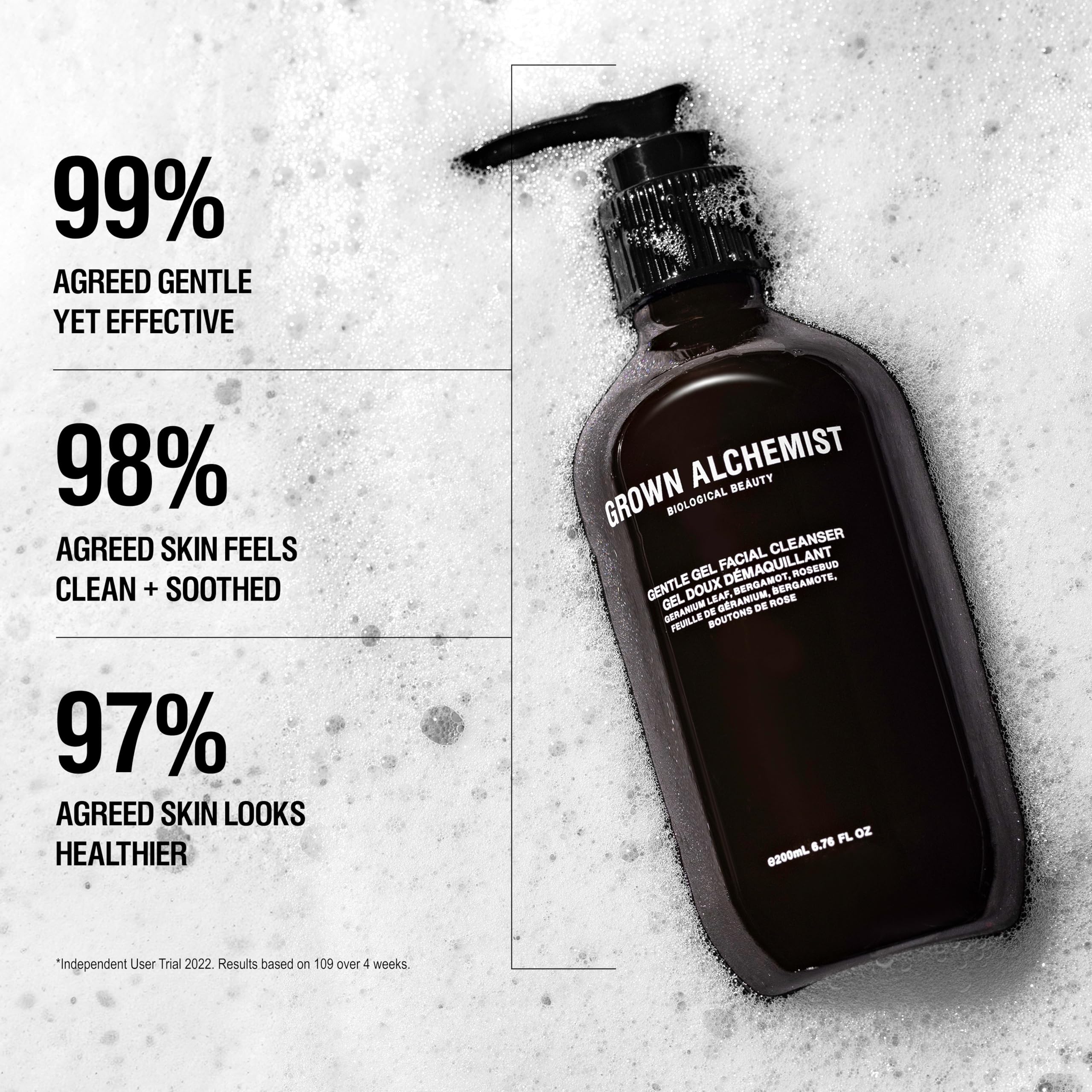 Grown Alchemist Facial Cleanser Set front view for daily cleansing duo