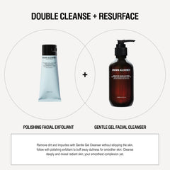 Grown Alchemist Gentle Gel Cleanser pump with creamy foam for sensitive skin