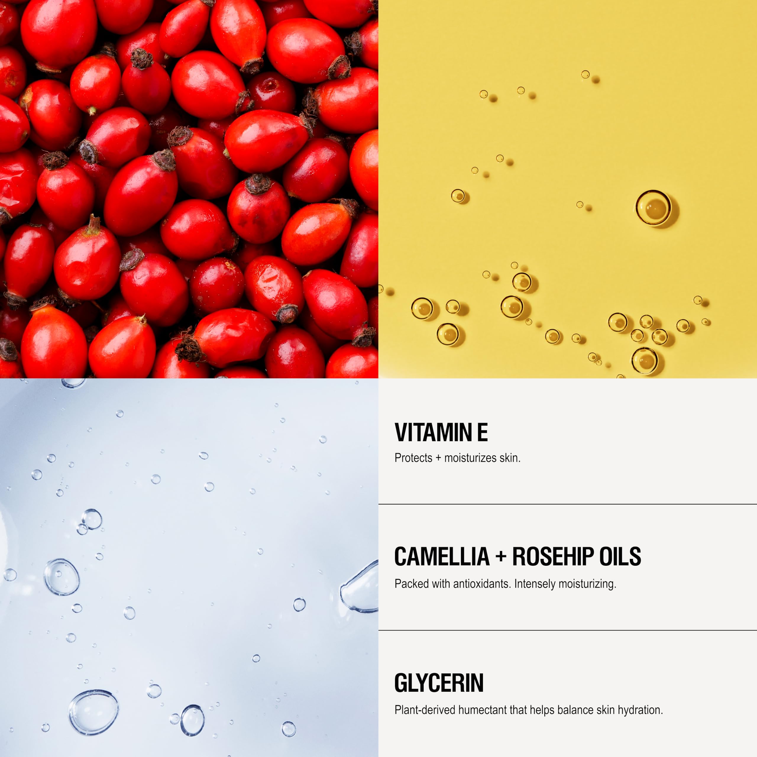 Grown Alchemist Hydra-Restore Day Cream ingredients like Aloe and Vitamin E visible on label.