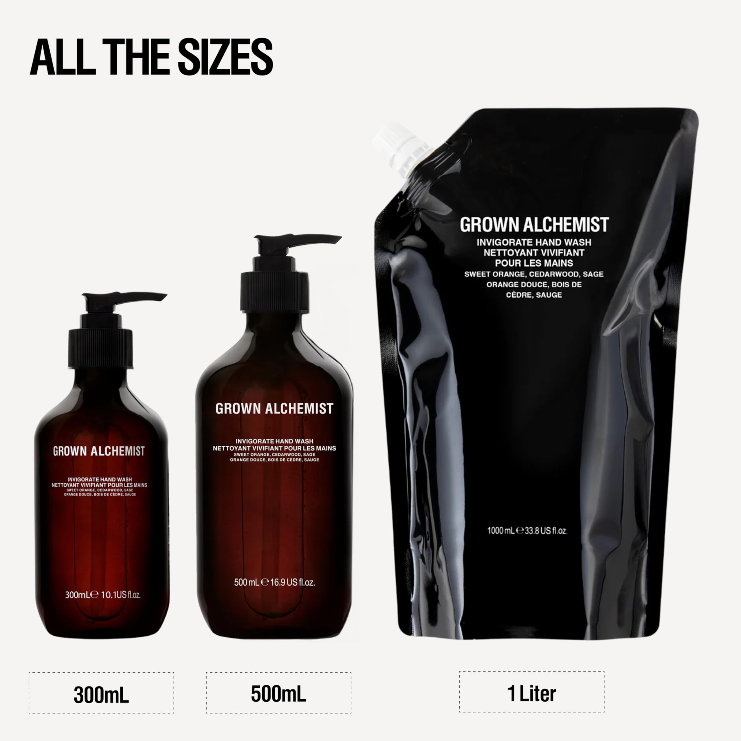 Luxurious foaming texture of Invigorate hand wash close-up.