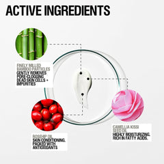 Grown Alchemist Polishing Exfoliant bottle with pink grapefruit aroma for refreshed skin.
