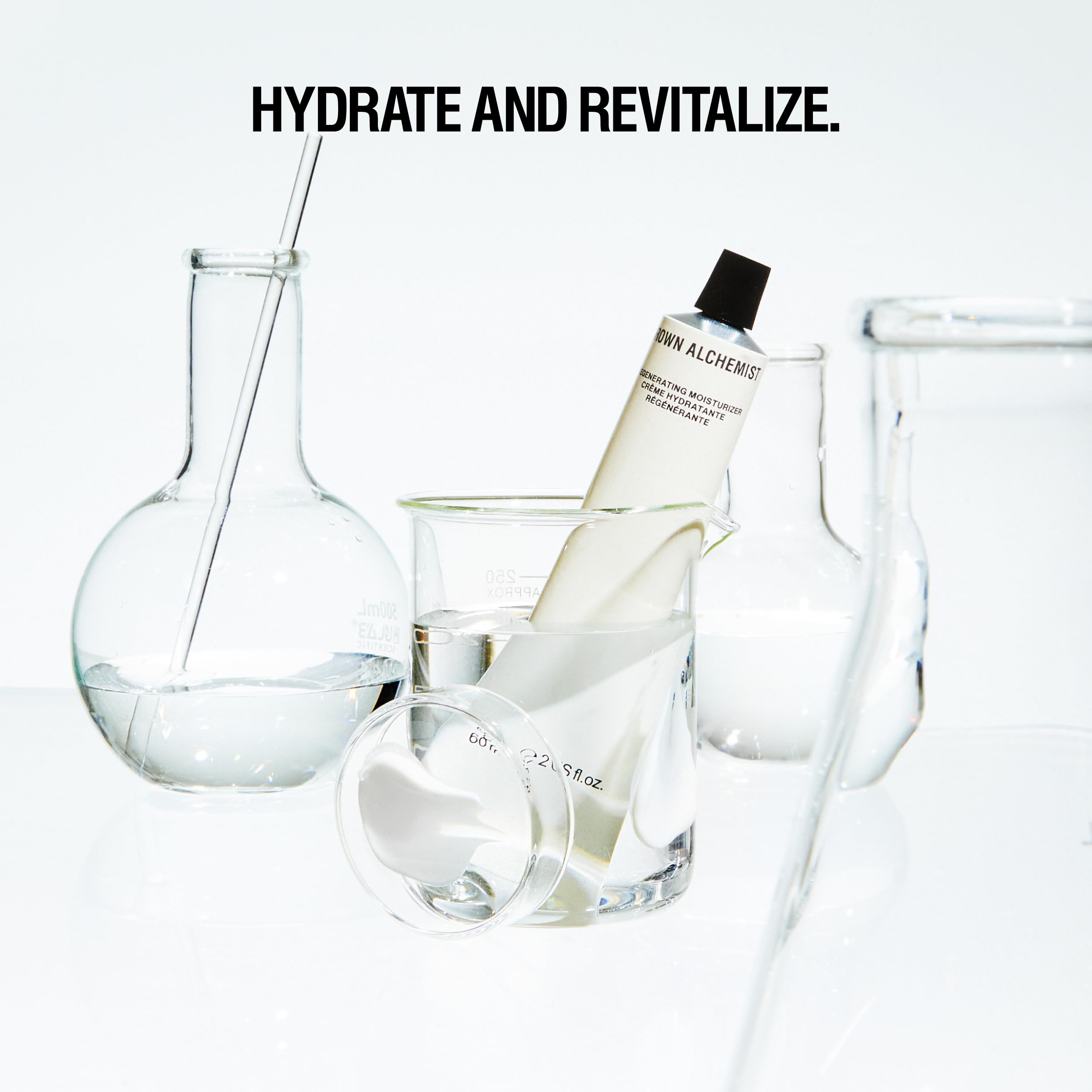 Grown Alchemist Regenerating Moisturizer application routine shot hints simple morning layering.