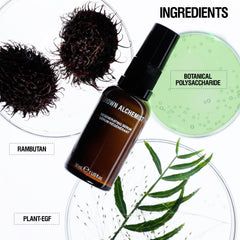 Grown Alchemist Regenerating Serum with rambutan ingredient cue for renewal