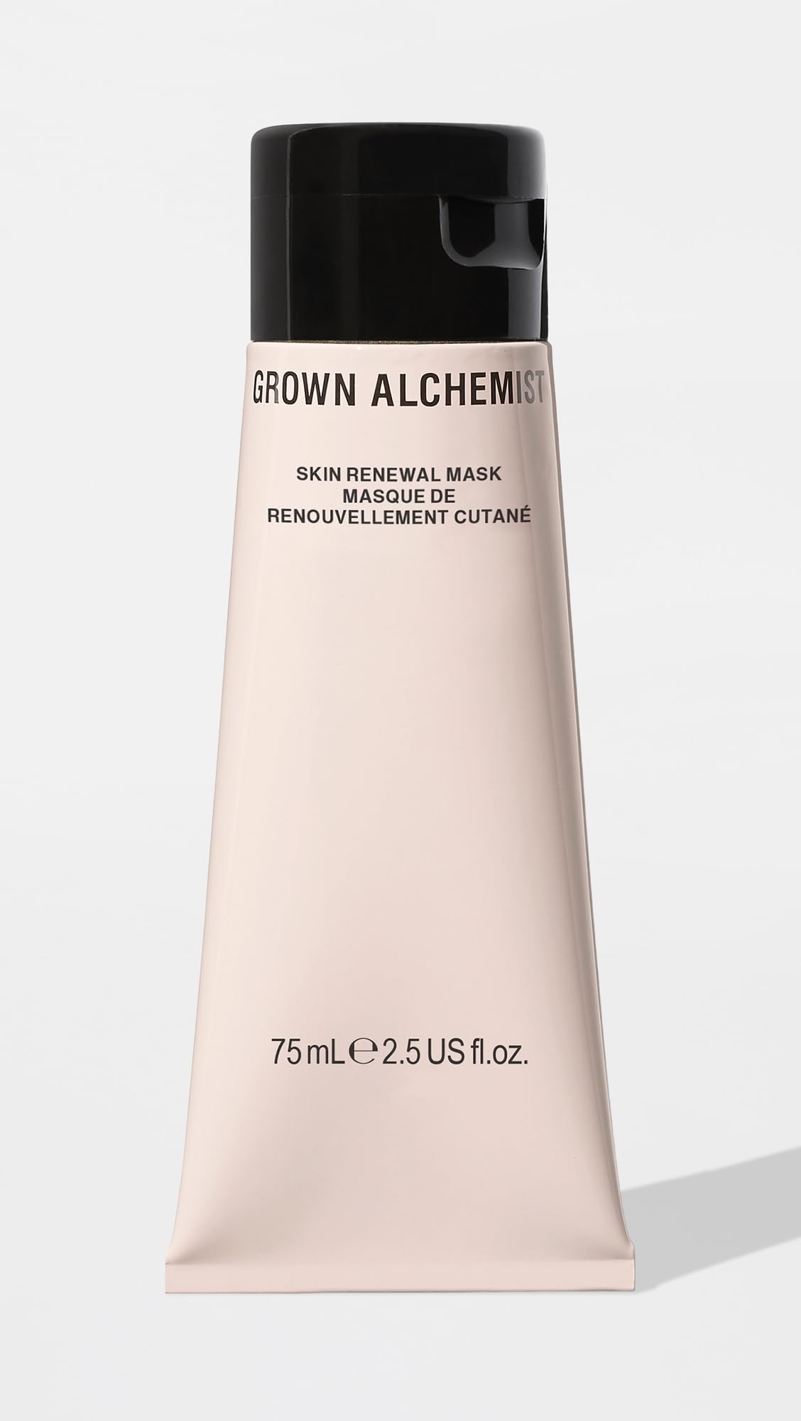 Grown Alchemist Skin Renewal Mask jar close-up highlighting creamy texture for smoother skin