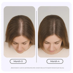 GROWPLEX Complex10 ingredients table shows biotin, collagen, and essential nutrients.