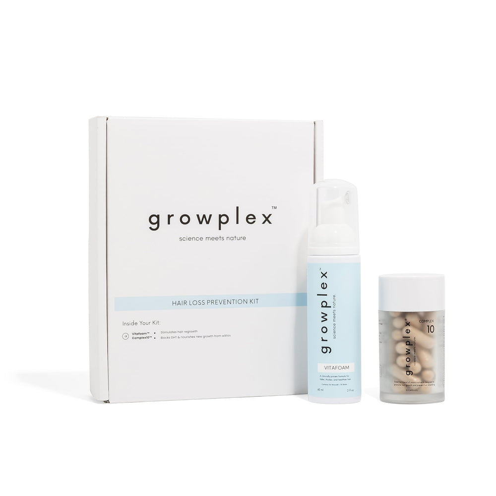 Growplex Vitafoam on the scalp delivers a refreshing, balanced feel.