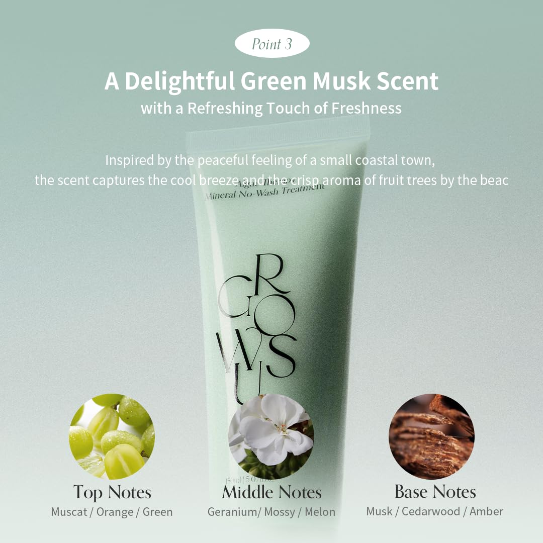 GROWUS Algae Therapy glossy, nourished feel for daily styling