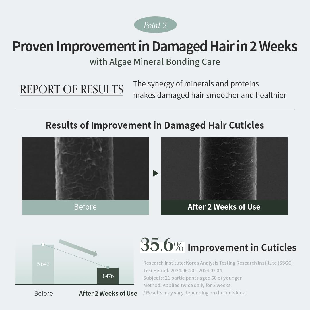 GROWUS Algae Therapy kelp nutrients penetrate to support hair strength