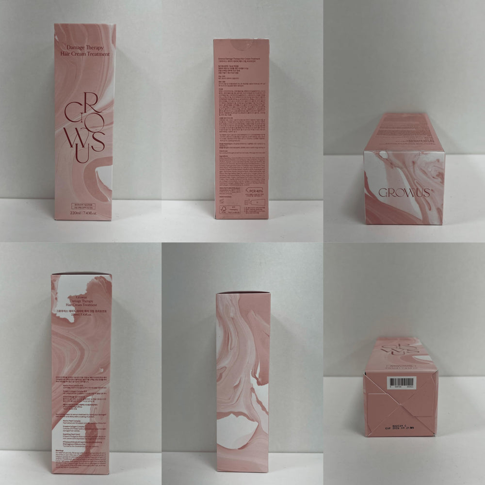 GROWUS weekly mask use delivers deeper conditioning