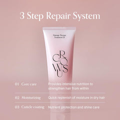 GROWUS Bulgarian Rose Musk scent lingers after rinse