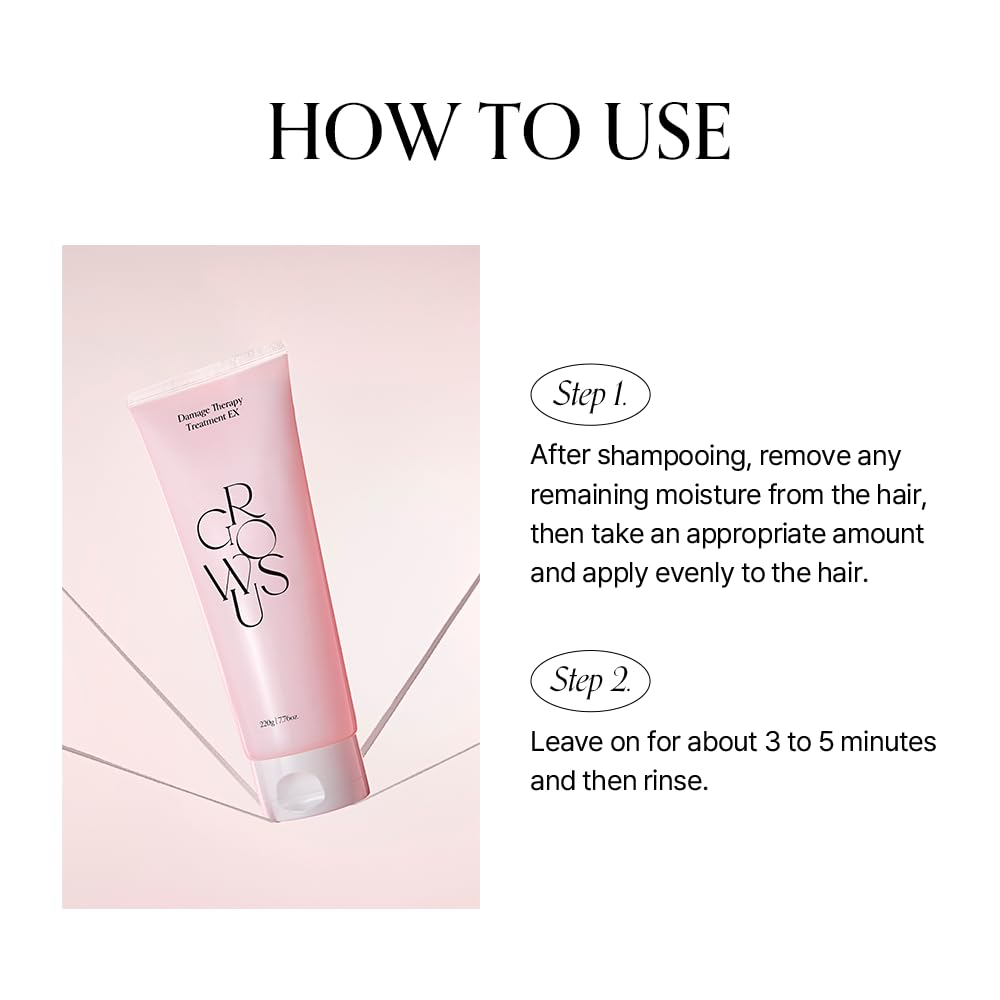 GROWUS frizz-control with moisture lock for smoother hair
