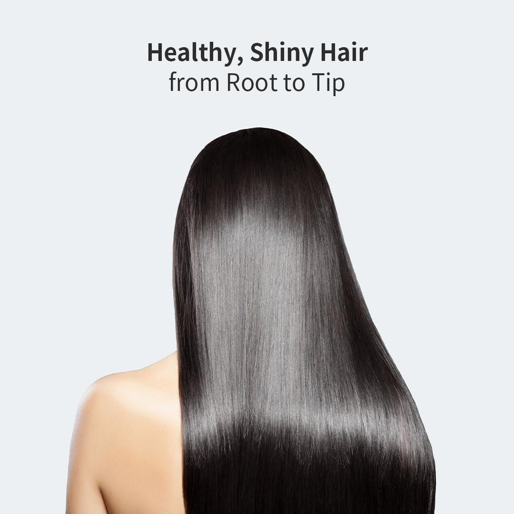 GROWUS shampoo foam forms richly for gentle cleansing and moisture.