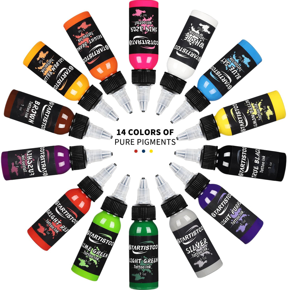 GTARTISTOO easy to dilute inks enable quick shading and blending