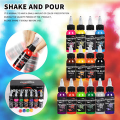 GTARTISTOO color swatches showing vibrant hues for precise color matching