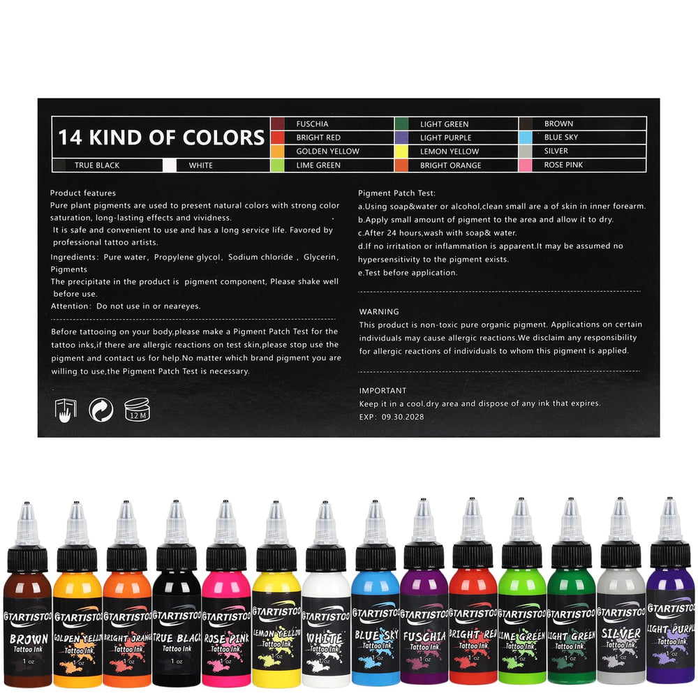 GTARTISTOO vegan-friendly pigment label indicating ethical studio choice