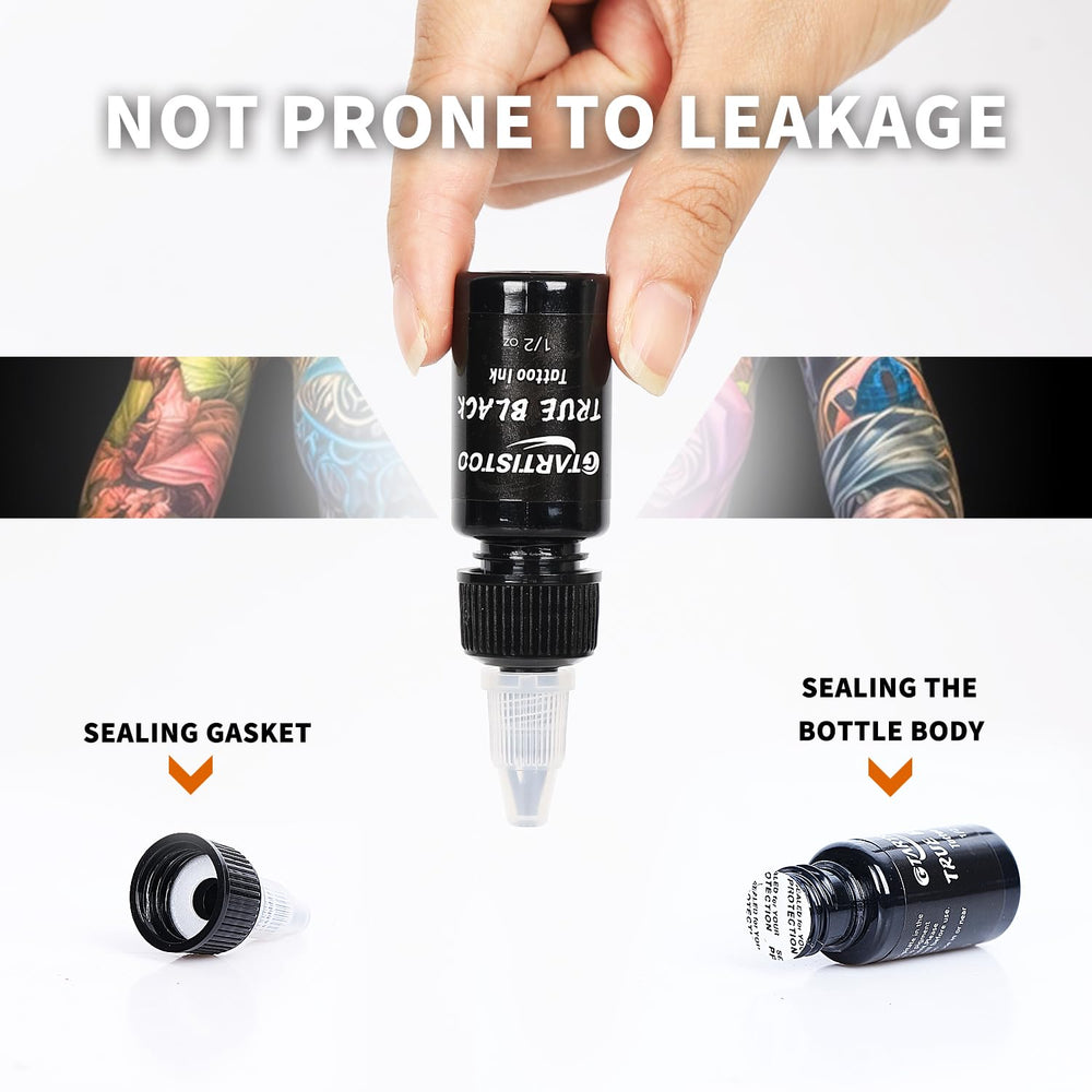 Gift-ready GTARTISTOO tattoo ink set with discreet packaging.