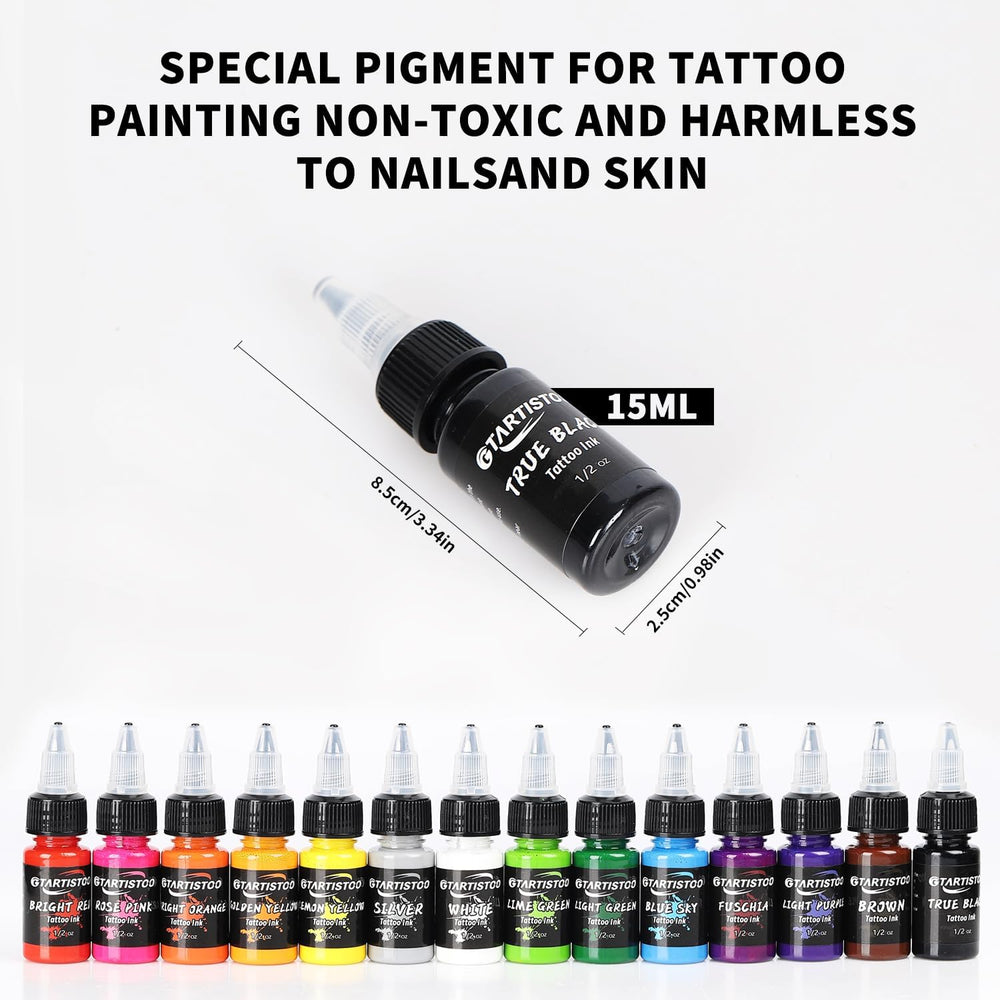 GTARTISTOO water-based pigments offer smooth application and reliable color uptake.