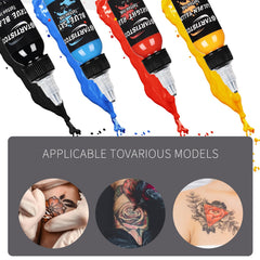 GTARTISTOO upgraded bottle packaging keeps ink easy to store after opening