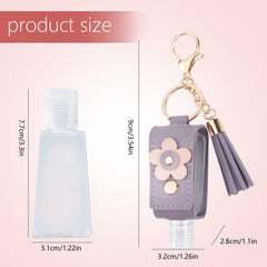 GTILE hand sanitizer keychain blue holster keeps sanitizer accessible
