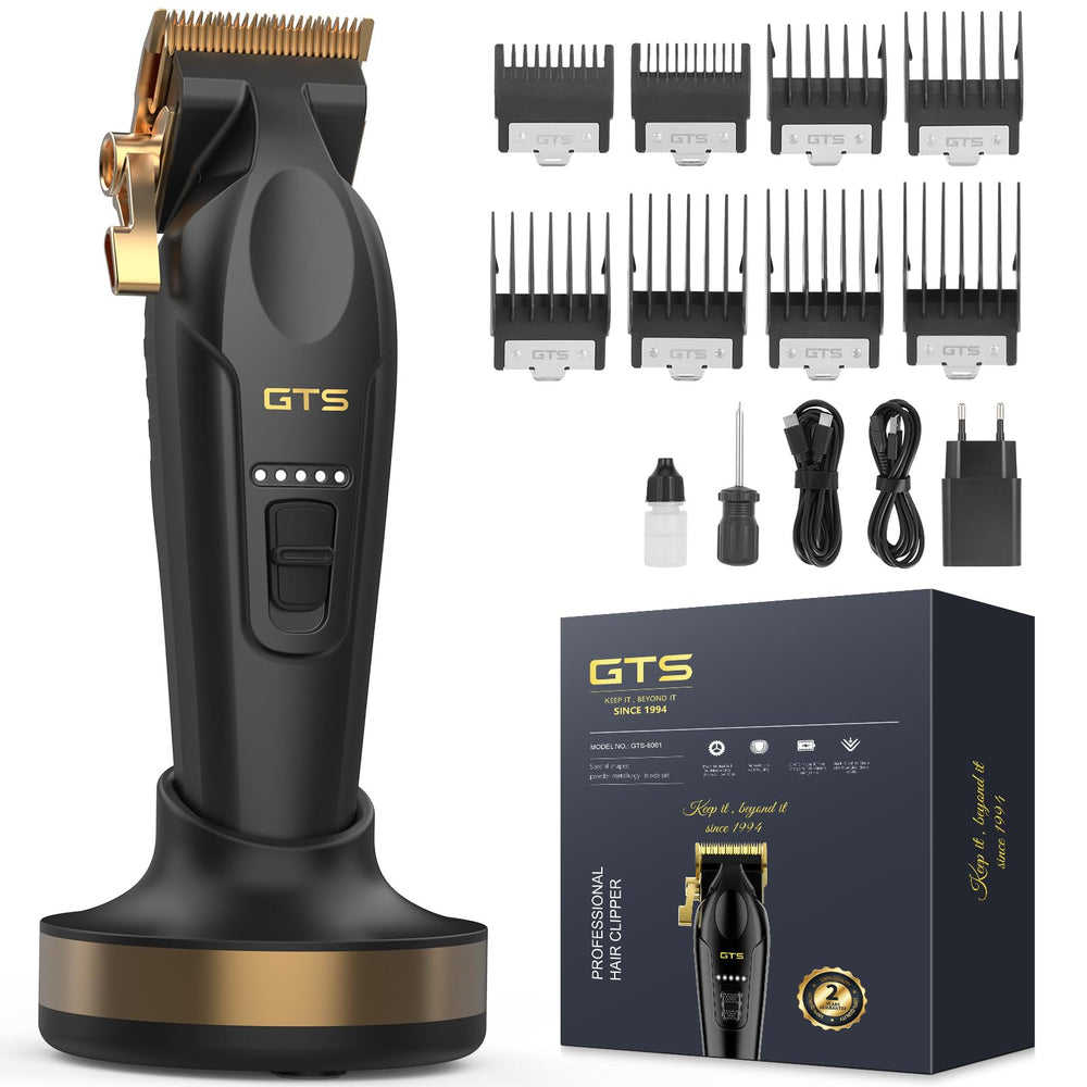 GTS PRO blades close-up with DLC blades for cooler performance.