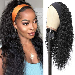G&T Wig wet and wavy curly wig showing soft, bouncy texture.