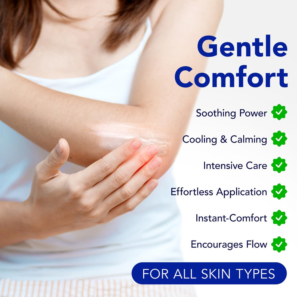 GTZSXNP Neuropathy Cream texture on skin highlights fast absorption.