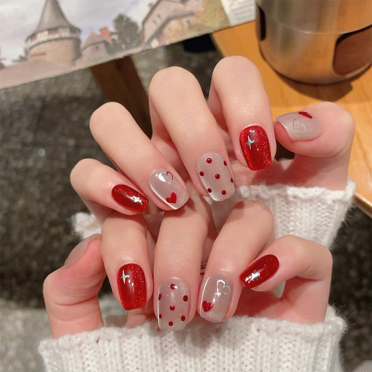 GUAACCB glitter stars design adds playful charm to everyday looks