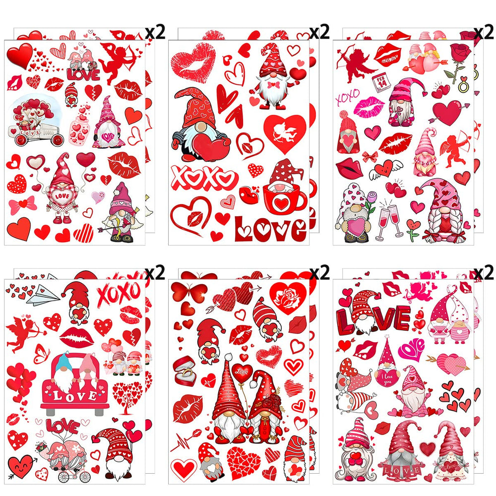 GUAACCB cupid hearts tattoos add romance to celebrations