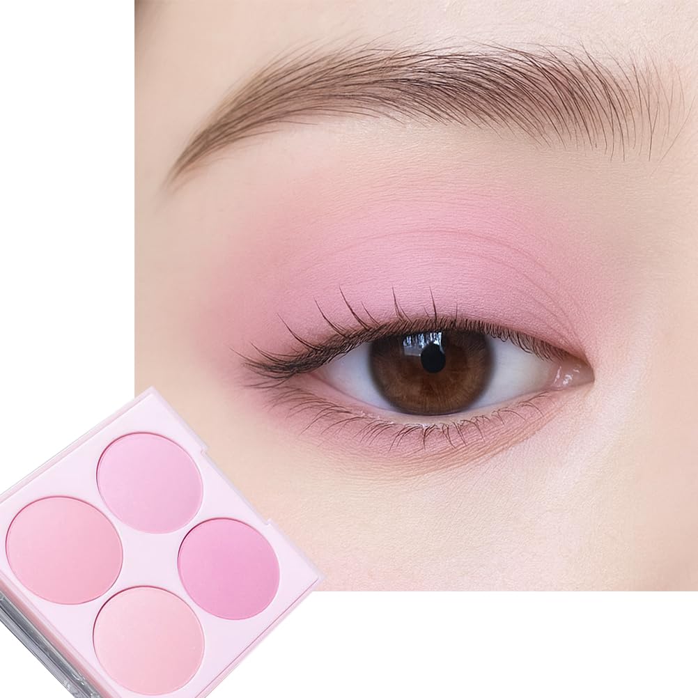 GUANTIAN light rose shade from the 4-color matte palette for natural day looks.