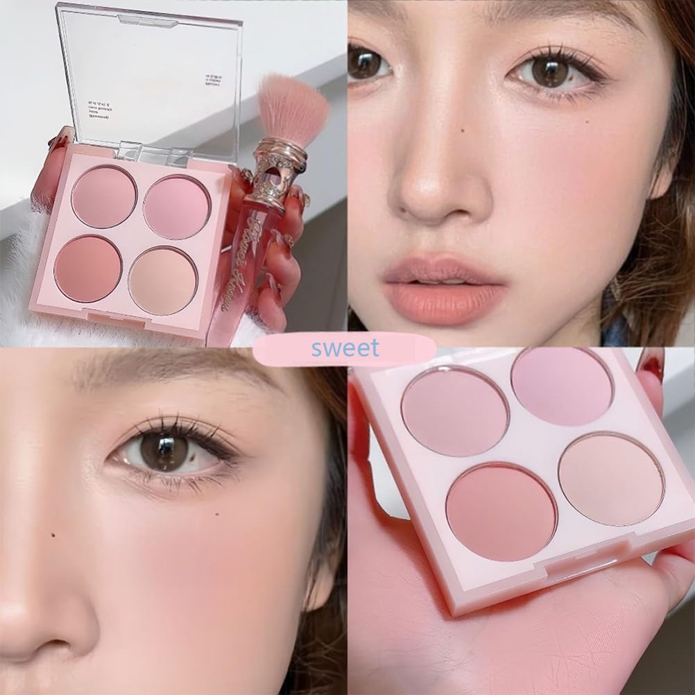 GUANTIAN Nude Pink Eyeshadow waterproof formula stays put through activities.