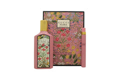 Gucci Flora Gorgeous Gardenia gift packaging highlighting a premium gifting option.