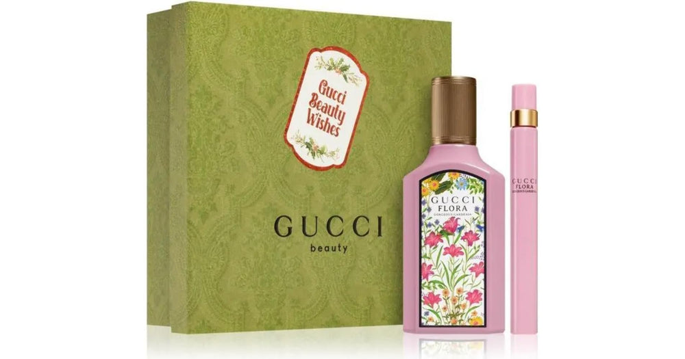 Gucci Flora Gorgeous Gardenia travel spray 0.33 oz for on-the-go fragrance.
