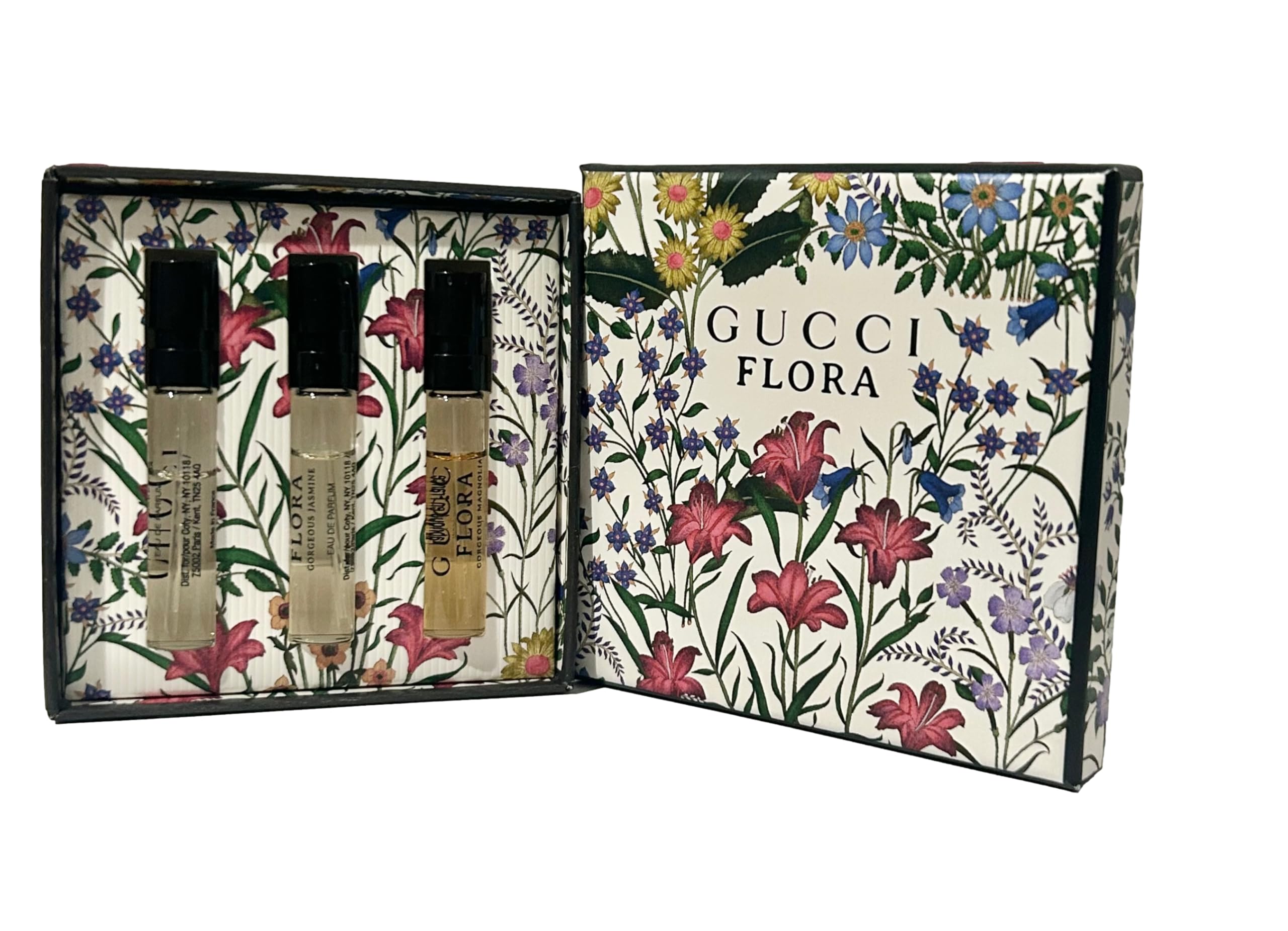 Gucci Flora Jasmine bottle highlighting floral shopping versatility