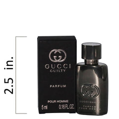 Gucci Guilty for Men mini splash packaging highlights premium gift-ready presentation.