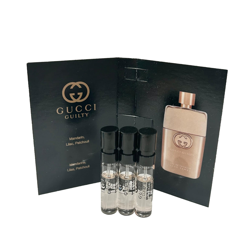 Gucci Guilty travel-size EDT mini bottle, compact spray for purse use