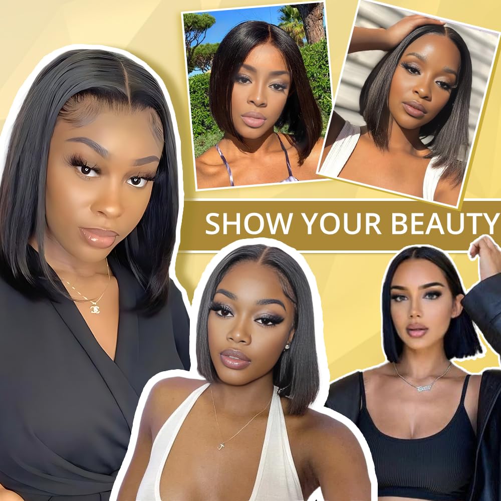 GUDOZO 12 inch bob wig suited for Black women and daily styling needs.